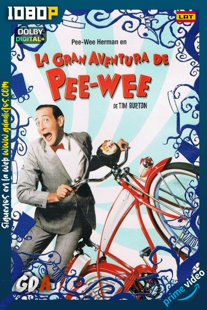 La Gran Aventura de Pee-Wee (1985) AMZN WEB-DL [1080p] [Lat – Ing – Por – Cas]