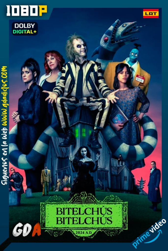 Beetlejuice Beetlejuice (2024) AMZN WEB-DL [1080p] [Lat – Ing – Por – Cas]