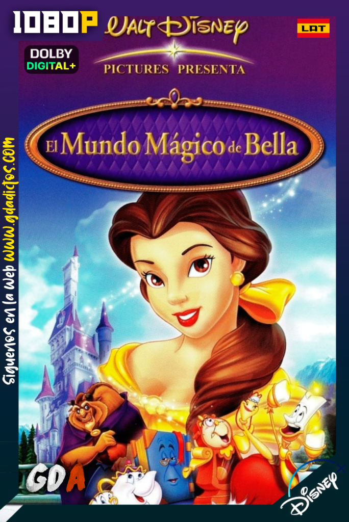 La Bella y la Bestia: El mundo magico de Bella (1998) DSNP WEB-DL [480p] [Lat – Ing – Por – Cas]