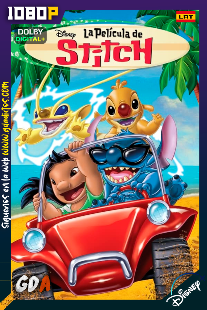 La pelicula de Stitch (2003) DSNP WEB-DL [1080p] [Lat – Ing – Por – Cas]