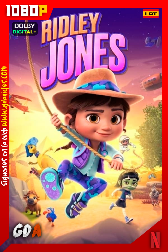 Ridley Jones (2021) NF 1080p [Lat – Ing – Por – Cas] #5Temporadas [35/35]