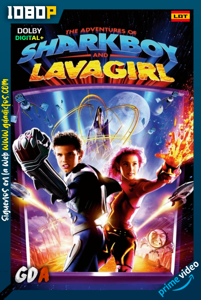 Las Aventuras de Sharkboy y Lavagirl (2005) AMZN WEB-DL [1080p] [Lat – Ing – Por – Cas]