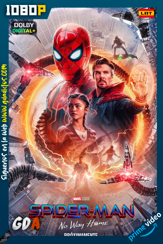Spider-Man 3: Sin Camino a Casa (2021) AMZN WEB-DL [1080p] [Lat – Ing – Por – Cas]