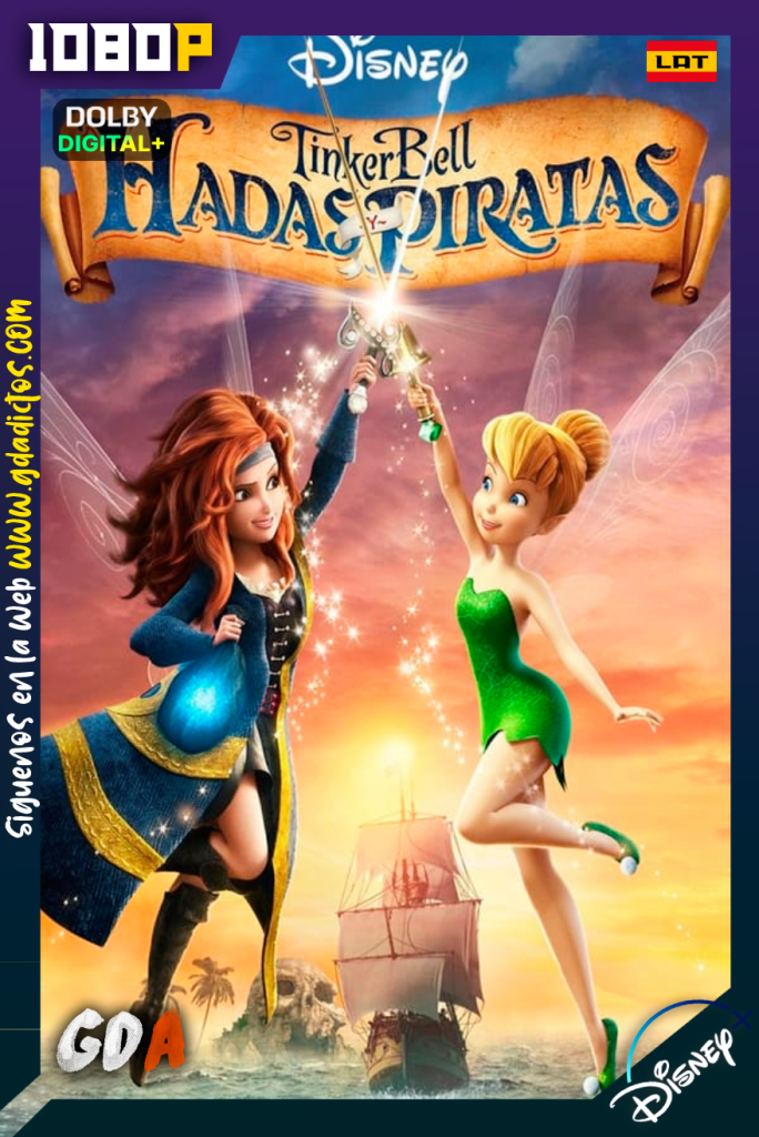 Tinker Bell: Hadas y Piratas (2014) DSNP WEB-DL [1080p] [Lat – Ing]