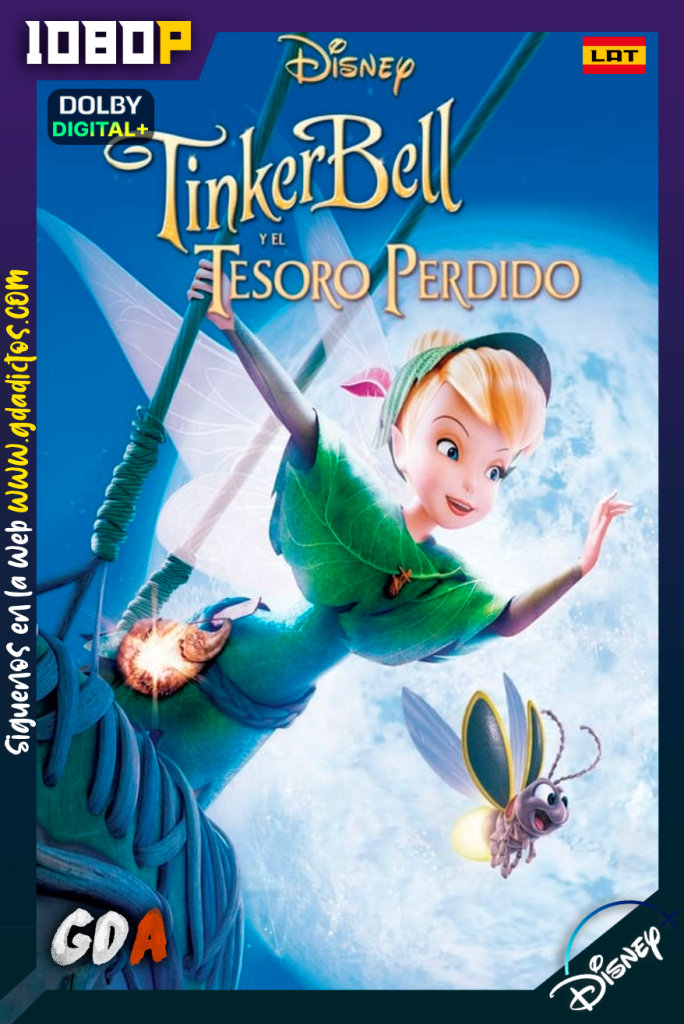 Tinker Bell y El Tesoro Perdido (2009) DSNP WEB-DL [1080p] [Lat – Ing – Por – Cas]