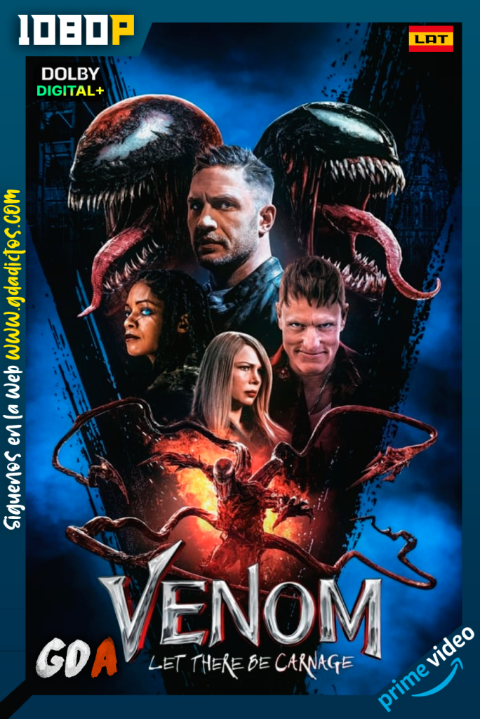 Venom: Let There Be Carnage (2021) AMZN WEB-DL [1080p] [Lat – Ing – Por – Cas]