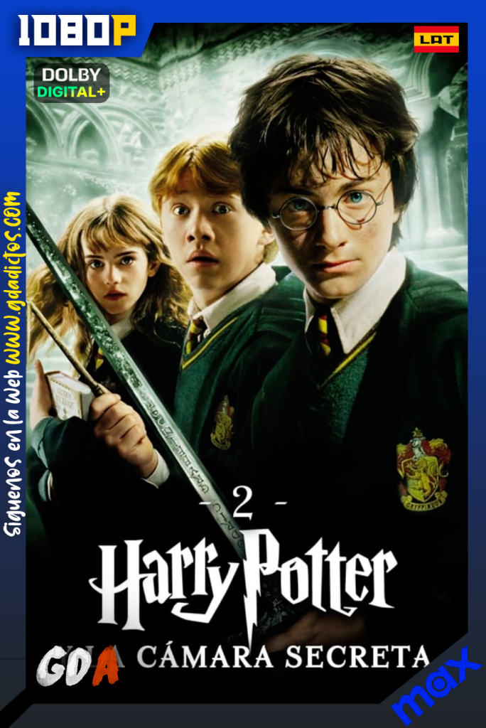 Harry Potter y La Cámara Secreta Version Extendida (2002) MAX WEB-DL [1080p] [Lat – Ing – Por]