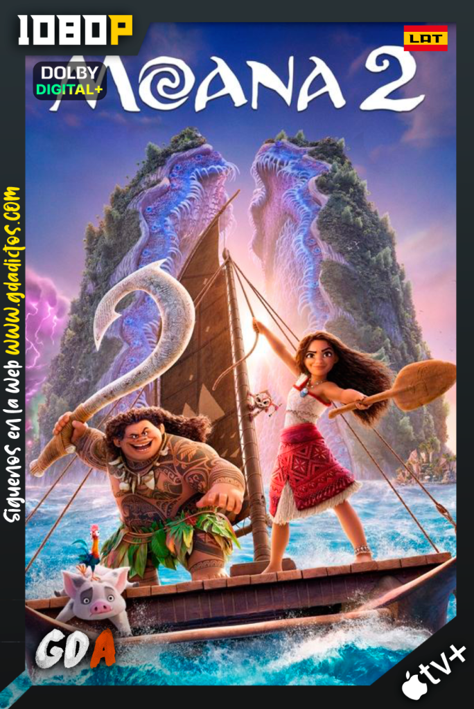 Moana 2 (2024) ATVP WEB-DL [1080p] [Lat – Ing]