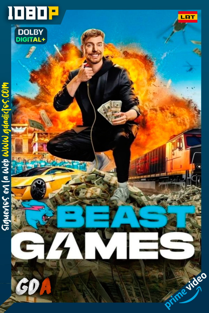 Beast Games (2024) AMZN 1080p [Lat – Ing – Por – Cas] #1Temporada [09/09]