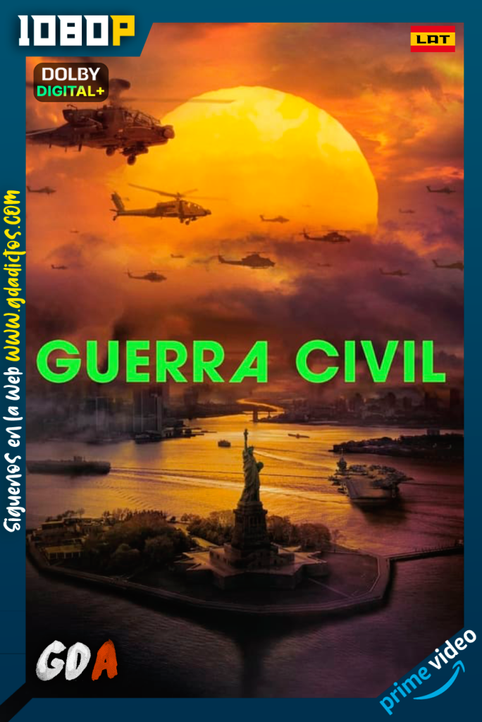 Guerra Civil (2024) AMZN WEB-DL 1080p [Lat – Ing – Por]