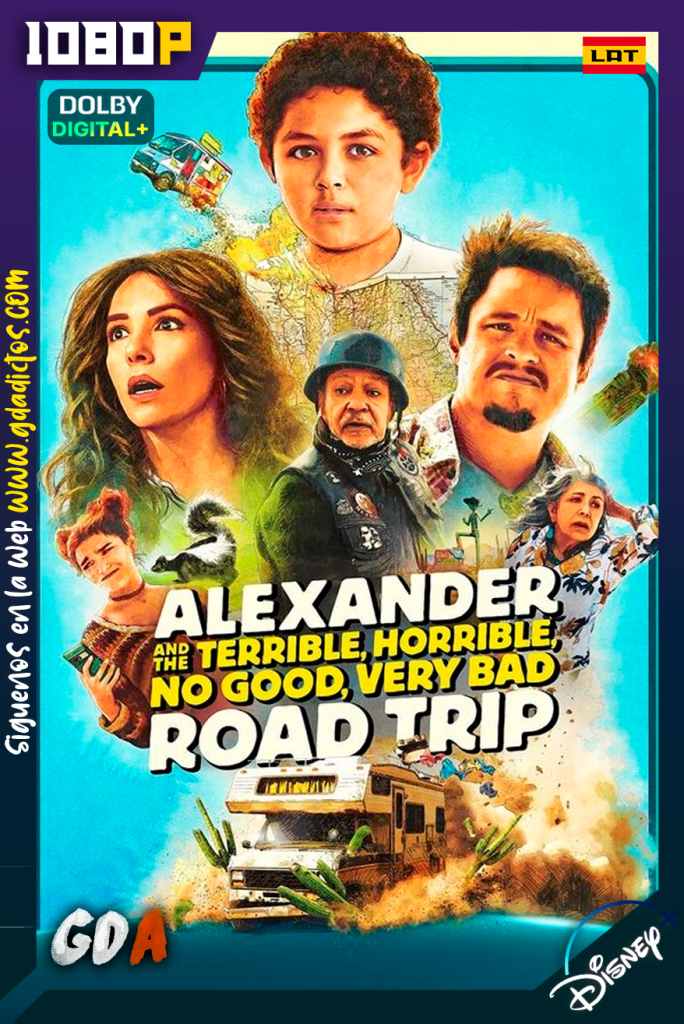 Alexander y un viaje terrible horrible malo Muy malo (2025) DSNP WEB-DL [1080p] [Lat – Ing – Por – Cas]