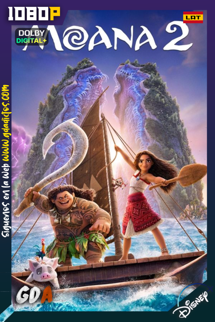 Moana 2 (2024) DSNP WEB-DL [1080p] [Lat – Ing – Por]