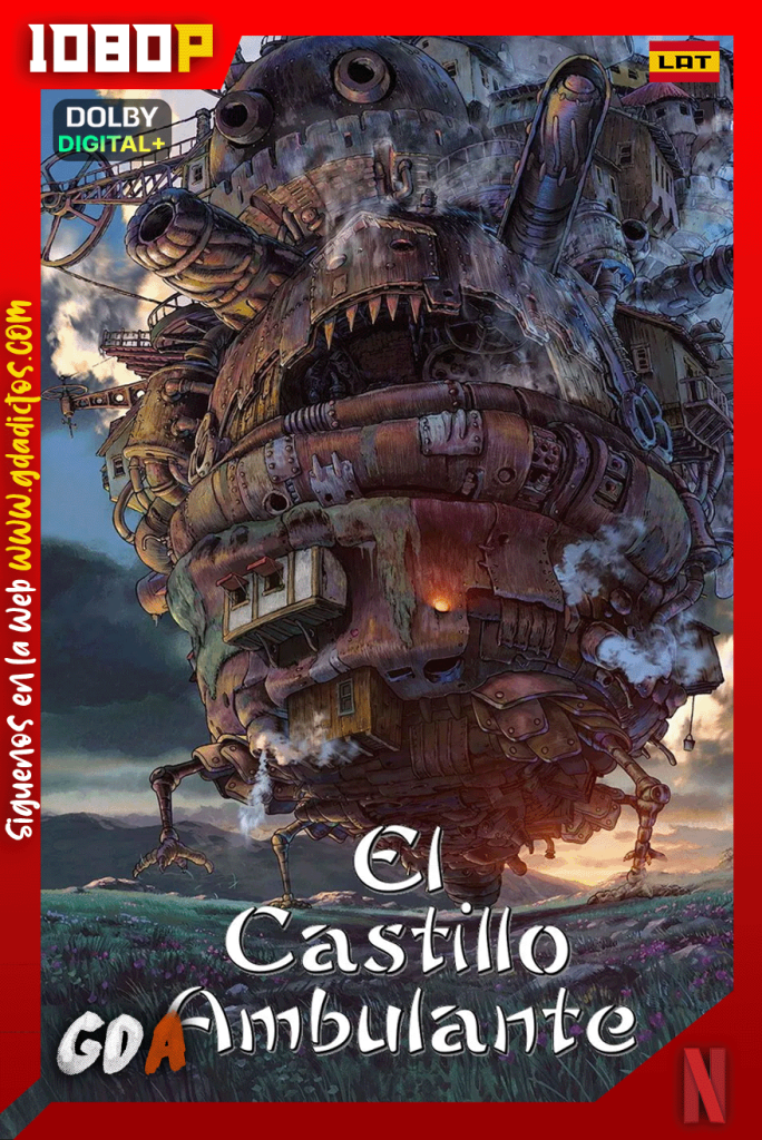 El increíble castillo vagabundo (2004) NF WEB-DL [1080p] [Lat – Jap – Ing – Por – Cas]