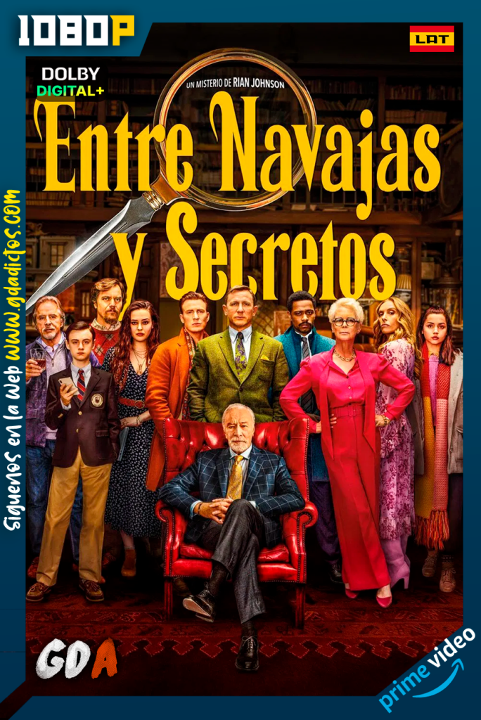 Entre navajas y secretos (2019) AMZN WEB-DL [1080p] [Lat – Ing – Por]