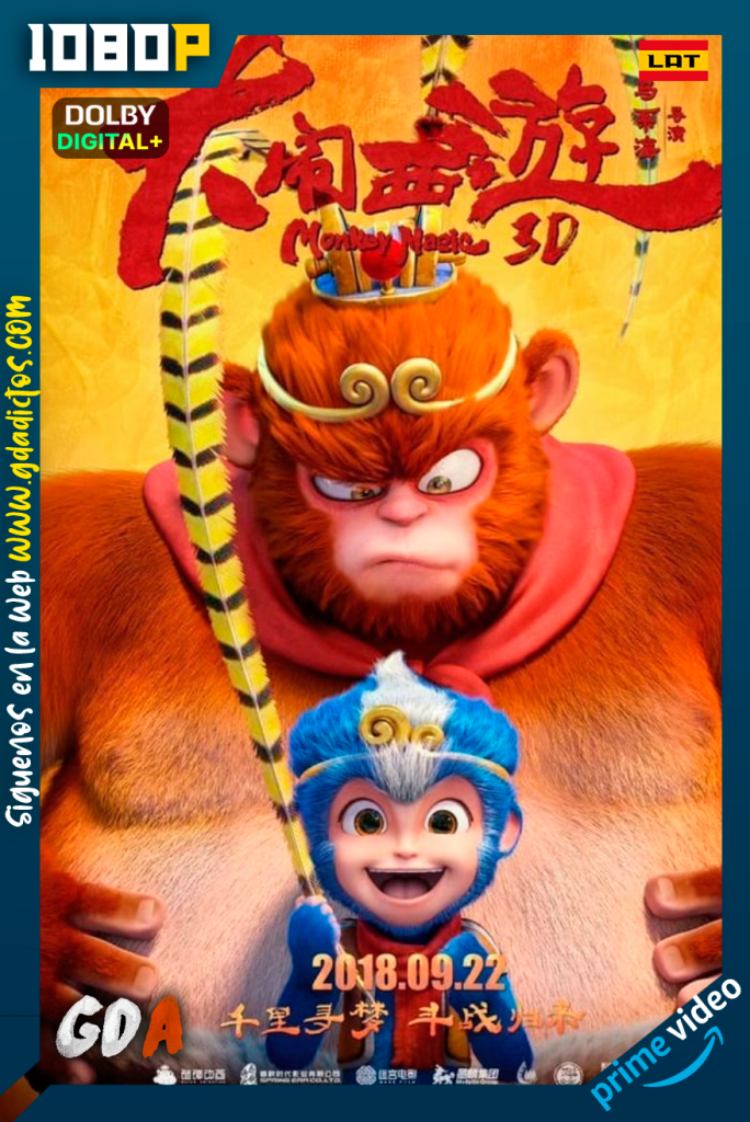 El rey mono Una aventura mágica (2018) AMZN WEB-DL 1080p [Lat – Chi – Por]