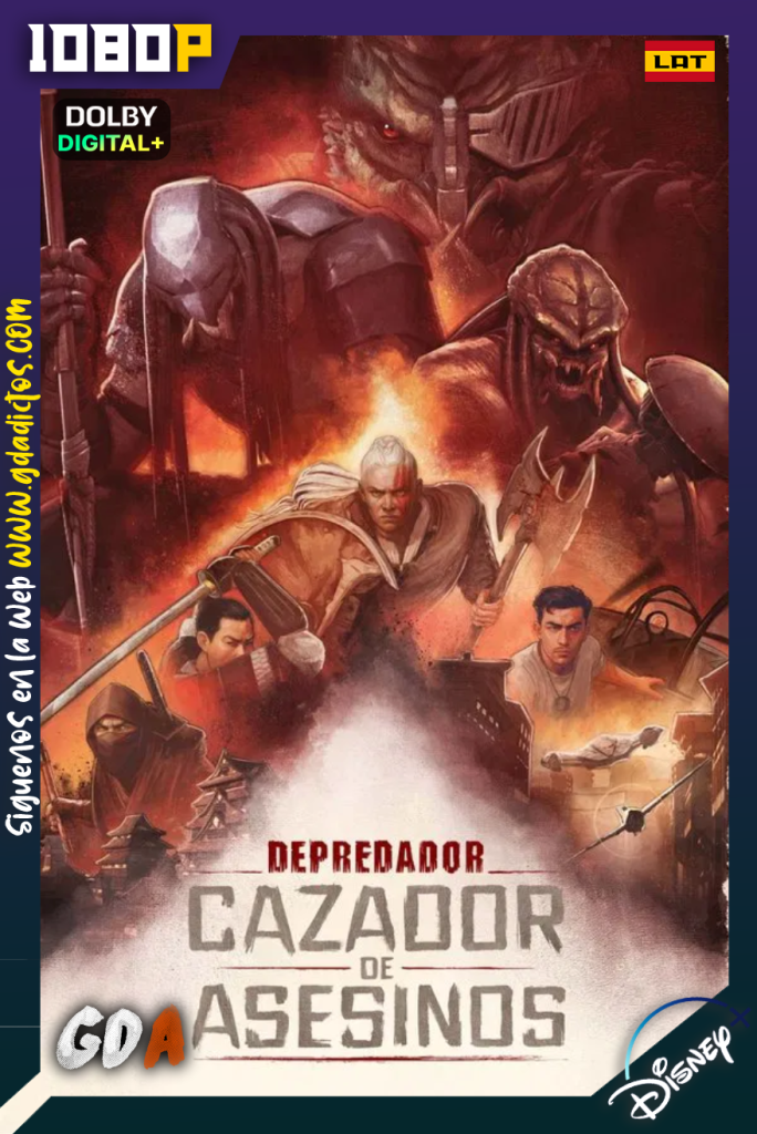 Depredador: Cazador de Asesinos (2025) DSNP WEB-DL [1080p] [Lat – Ing – Por – Cas]