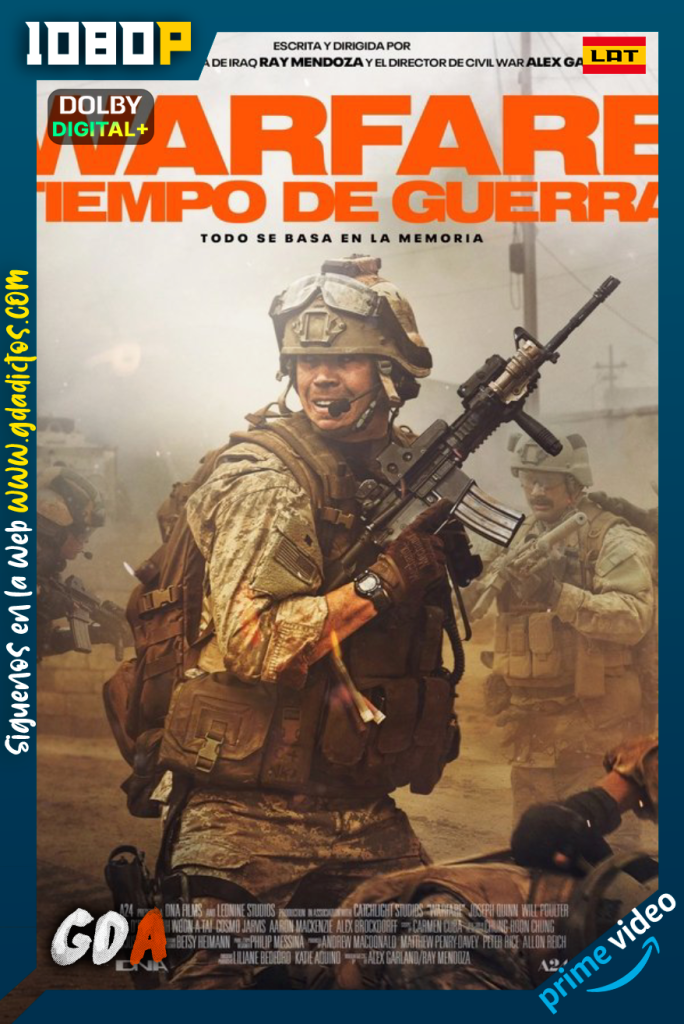 Warfare Tiempo de Guerra (2025) AMZN WEB-DL 1080p [Lat – Ing – Cas – Por]