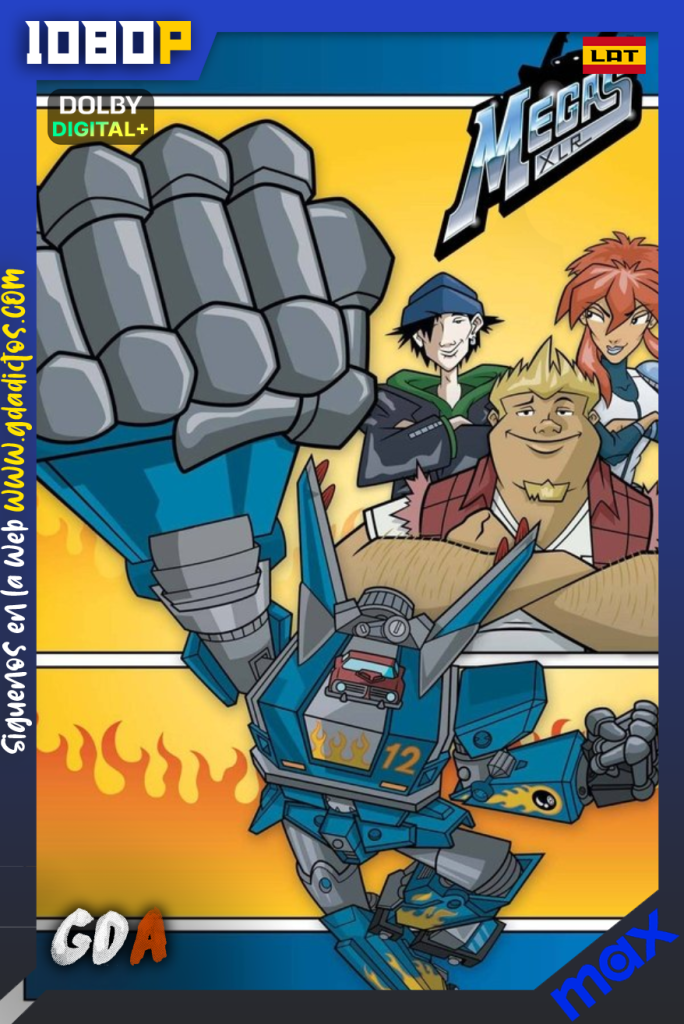 Megas XLR (2004) HMAX WEB-DL 1080p [Lat – Ing] #2Temporadas [26/26]