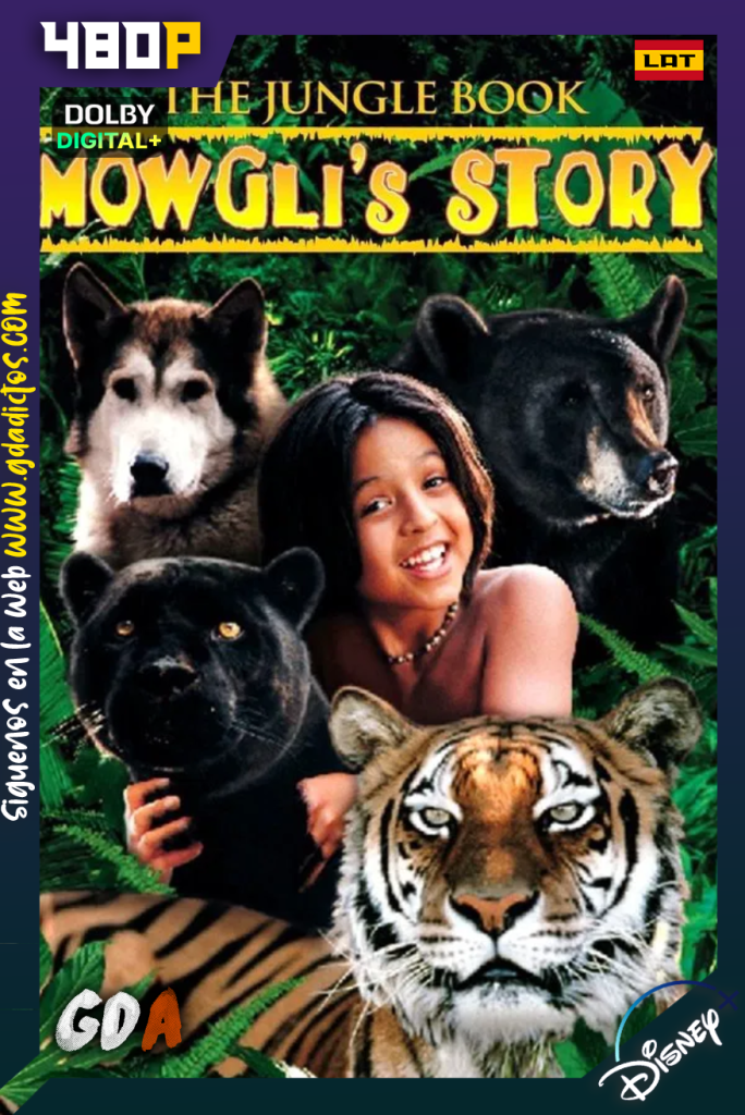 El Libro de la Selva: La Historia de Mowgli (1998) DSNP WEB-DL [480p] [Lat – Ing – Por – Cas]