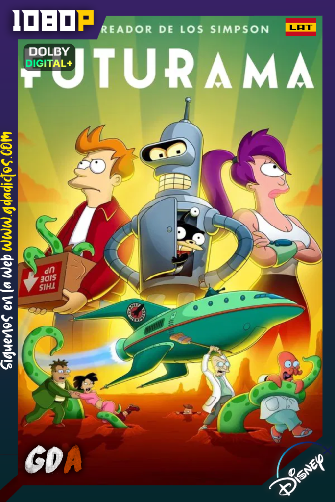 Futurama (1999) DSNP 1080p [Lat – Ing – Por – Cas] #Temporada13 [10/10]