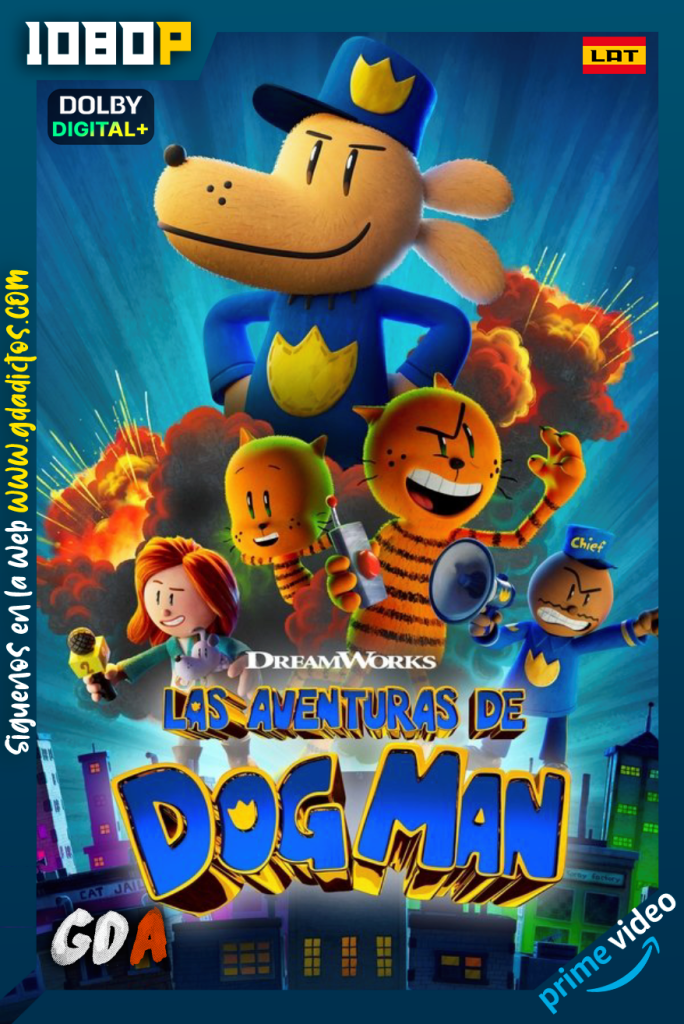 Las aventuras de Dog Man (2025) AMZN WEB-DL 1080p [Lat – Ing]