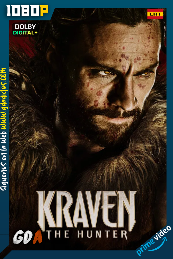 Kraven El Cazador (2024) AMZN WEB-DL [1080p] [Lat – Ing – Por – Cas]