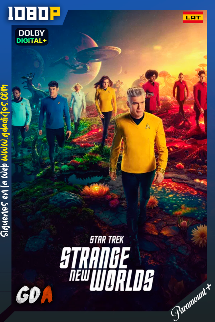 Star Trek: Strange New Worlds (2022) PMNP 1080p [Lat – Ing – Por] #Temporada3 [10/10]