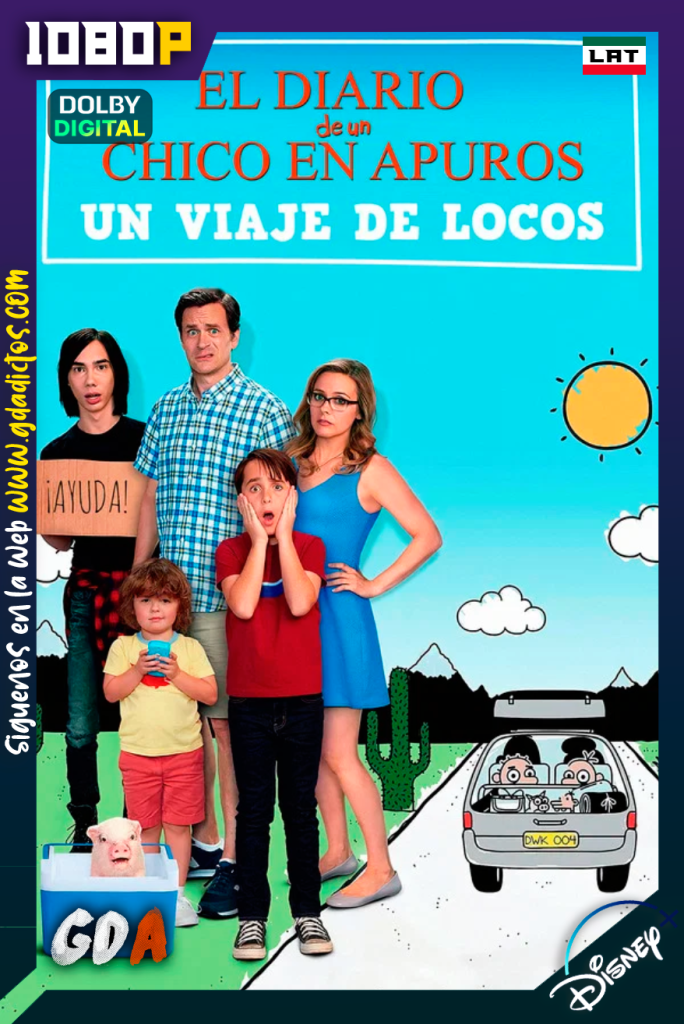 Diario de Greg: Un viaje de Locos (2017) DSNP WEB-DL [1080p] [Lat – Ing – Por – Cas]