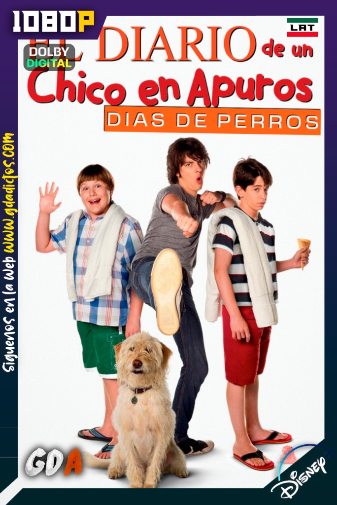 El Diario de un Chico en Apuros: Días de Perros (2012) DSNP WEB-DL [1080p] [Lat – Ing – Por – Cas]