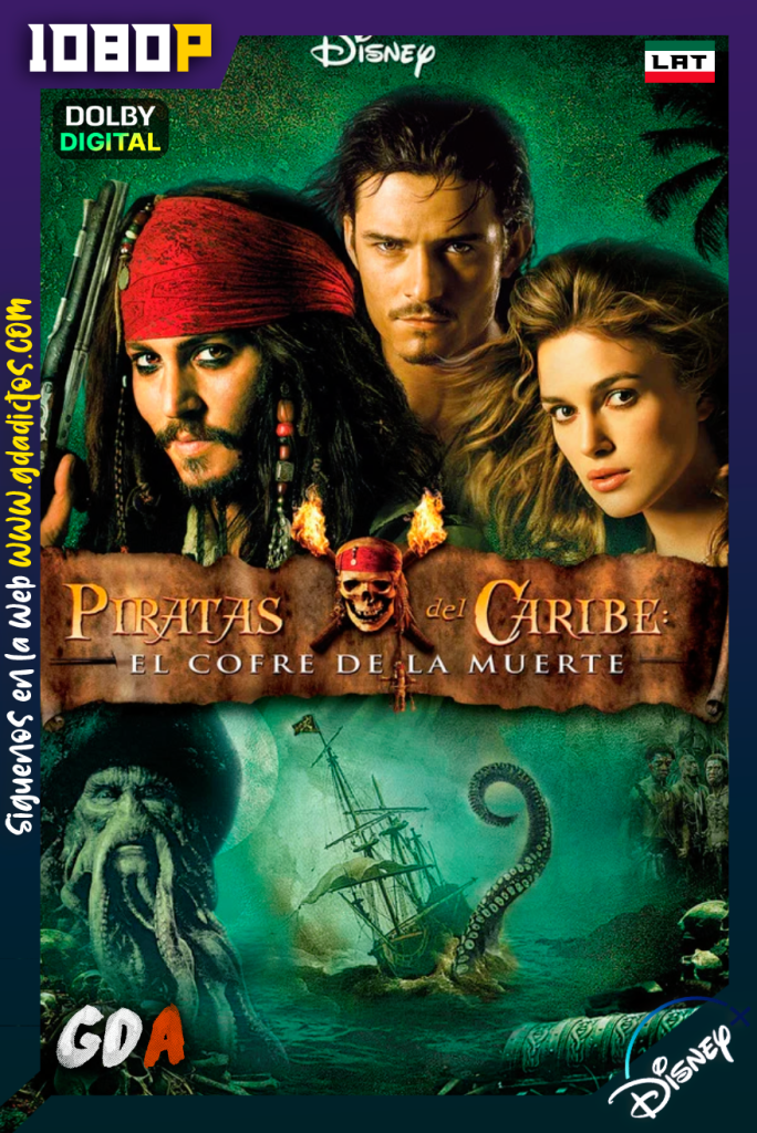 Piratas del Caribe: El Cofre de la Muerte (2006) DSNP WEB-DL [1080p] [Lat – Ing – Por – Cas]