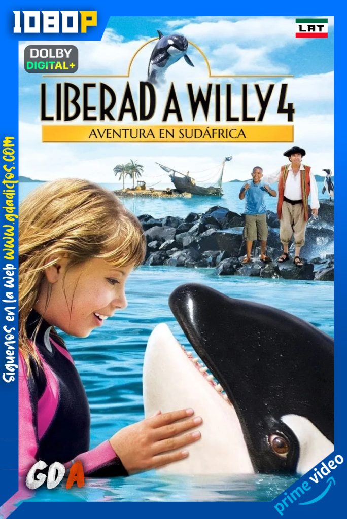 Liberen A Willy 4: Aventura en Sudáfrica (2010) AMZN WEB-DL [1080p] [Lat – Ing – Por – Cas]