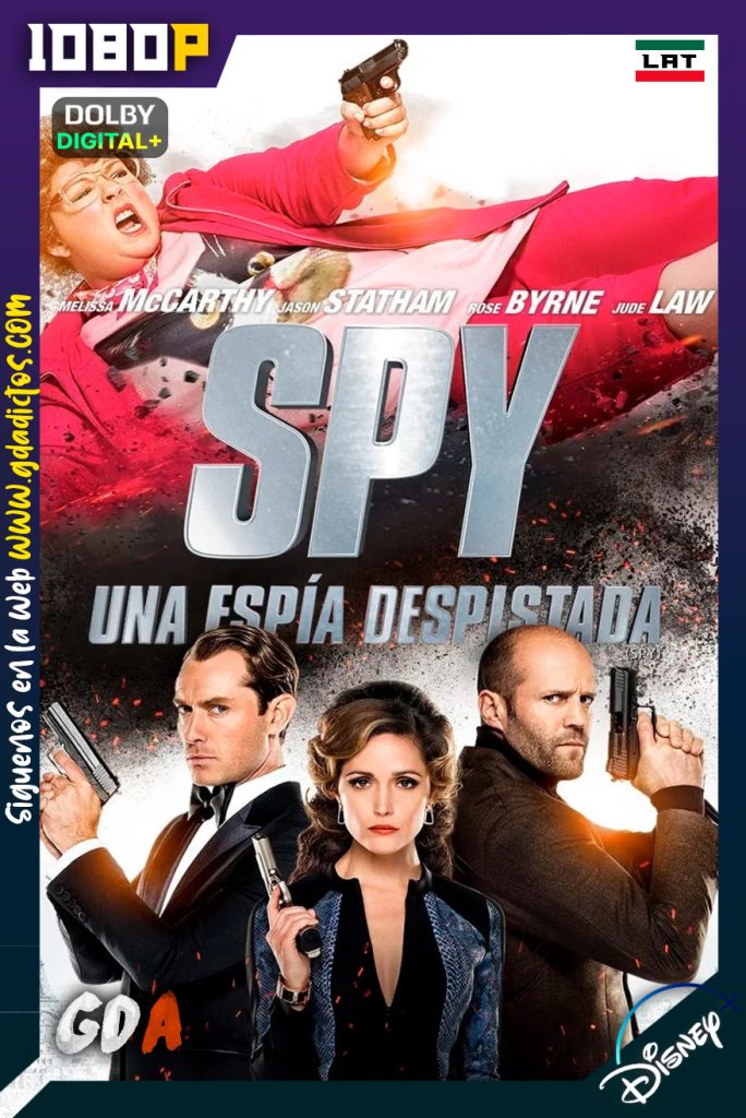 Spy: Una Espía Despistada (2015) DSNP WEB-DL [1080p] [Lat – Ing – Por – Cas]