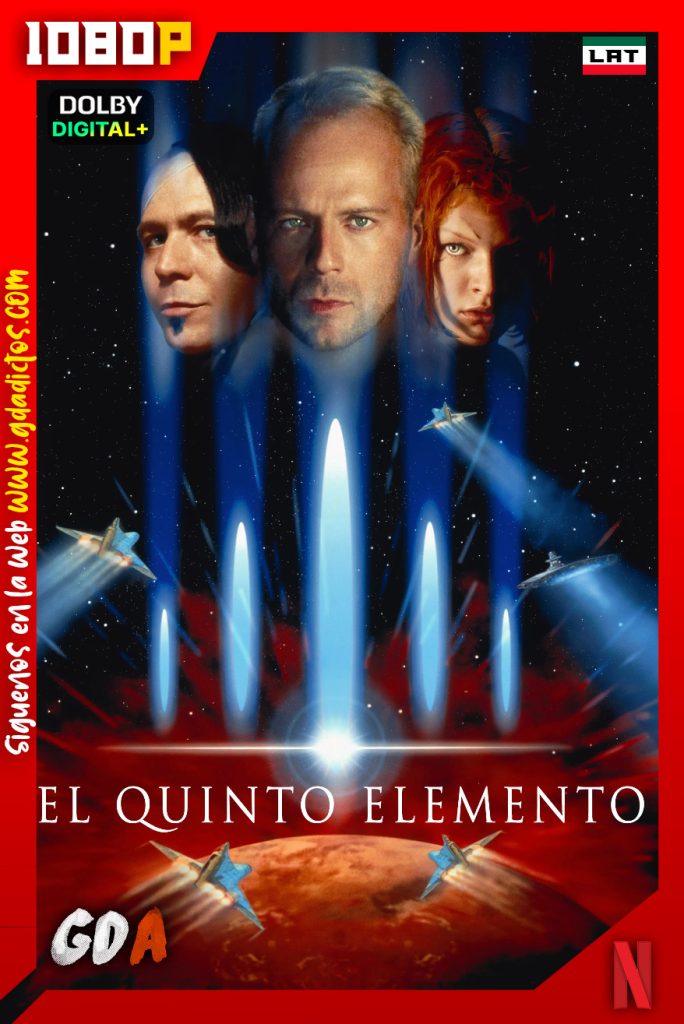 El quinto elemento (1997) NF WEB-DL [1080p] [Lat – Ing – Por – Cas]